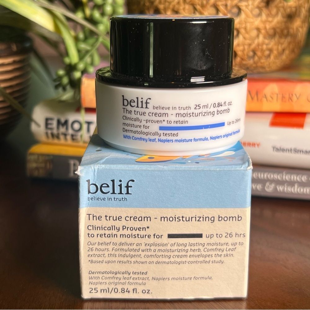 belief - The True Cream - Moisturizing Bomb -morning and evening NEW 0.84 FL OZ